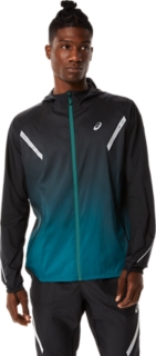 Verslaggever toeter Helaas MEN'S LITE-SHOW JACKET | Performance Black/Velvet Pine | Jackets &  Outerwear | ASICS