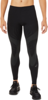 Men's ROAD BALANCE TIGHT, Performance Black/Graphite Grey, Tights &  Leggings