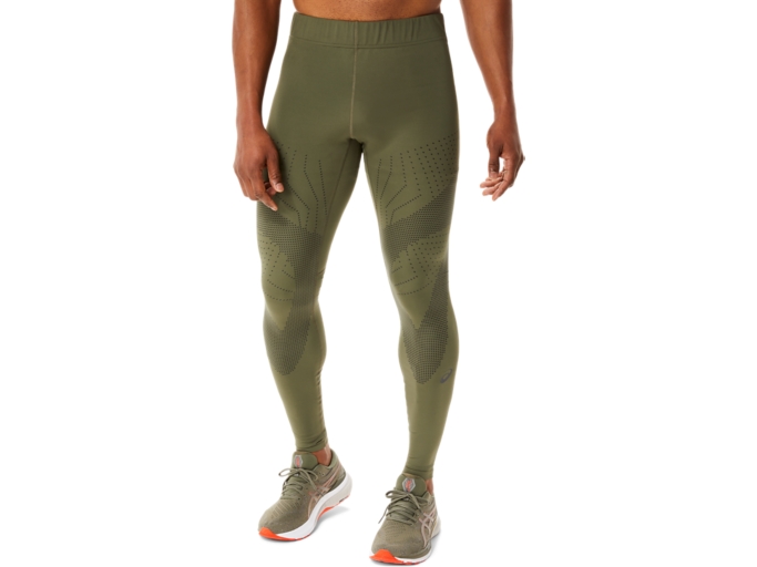 Buy ASICS Race Tight Men Dark Green online