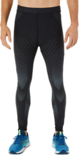 Asics Night Track Mens Running Tights (Hanabi Black)