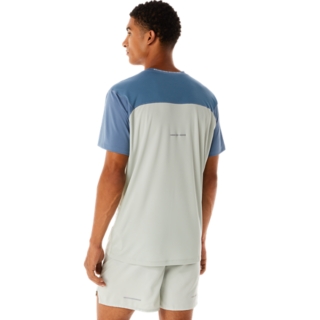 MEN'S LA MARATHON SHORT SLEEVE, Asics Blue, T-Shirts & Tops