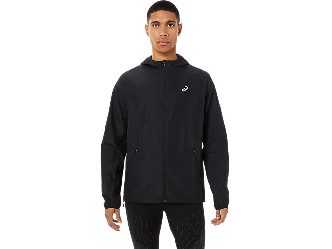 Image 1 of 9 of Men's Performance Black ACCELERATE LIGHT JACKET Mens Jackets And Hoodies