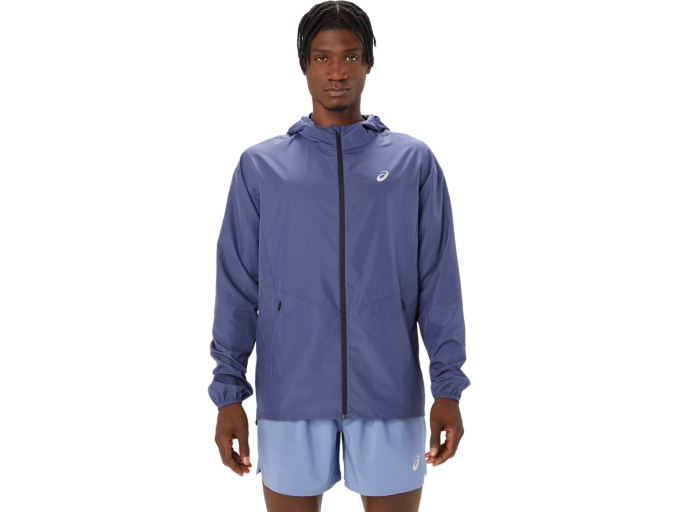 Men's ACCELERATE LIGHT JACKET Thunder Blue Sportjacken ASICS DE