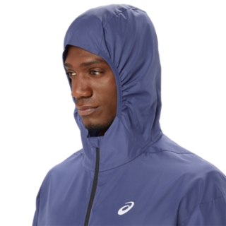 Asics accelerate jacket blue sale