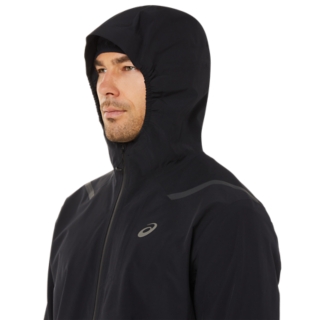 MEN'S ACCELERATE WATERPROOF JACKET | Performance Black | Jackets Outerwear ASICS