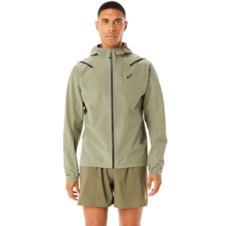 Men's ACCELERATE WATERPROOF 2.0 JACKET | Lichen | Chaquetas y chalecos | ASICS Outlet