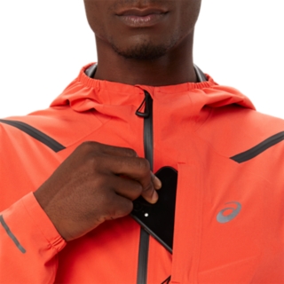 Asics rain jacket mens online