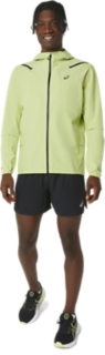 Men s ACCELERATE WATERPROOF 2.0 JACKET Glow Yellow Jackets