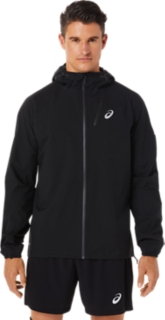 Asics rain jacket mens online