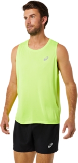 Asics store silver singlet