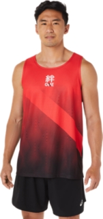 Asics running clearance singlet men's