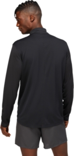 Men's core long sleeve half zip running clearance shirt