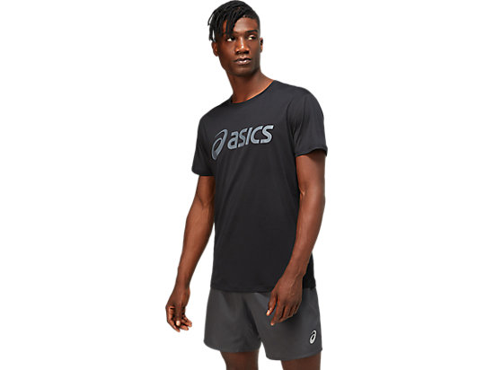 CORE ASICS TOP PERFORMANCE BLACK/CARRIER GREY