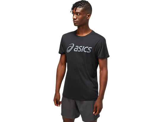CORE ASICS TOP PERFORMANCE BLACK/CARRIER GREY