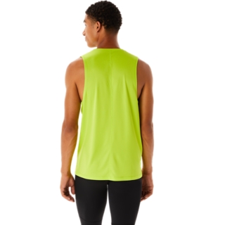 Men's CORE SINGLET | Lime Zest | Sleeveless Tops | ASICS Outlet PT