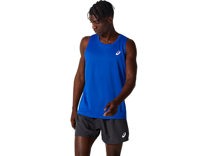 Image 1 of 5 of CORE SINGLET color Asics Blue