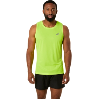 CORE SINGLET Men Safety Yellow Camisetas de tirantes para hombre ASICS ES