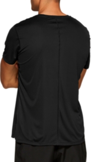 Men's SEAMLESS SS TOP, Performance Black/Carrier Grey, T-shirts de manga  curta