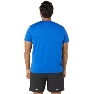 Asics t shop shirt fille deepblue