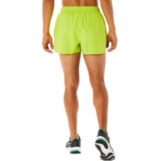 Men's CORE SPLIT SHORT | Lime Zest | Shorts | ASICS IE