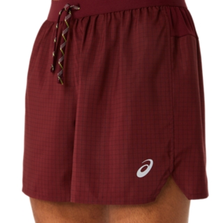 FUJITRAIL LOGO SHORT ANTIQUE RED/BRIGHT ORANGE