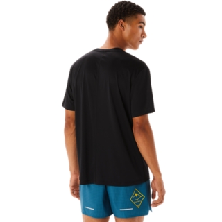 MEN'S FUJITRAIL LOGO SHORT SLEEVE TOP | Performance Black | T