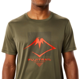 MEN'S FUJITRAIL LOGO SHORT SLEEVE TOP | Mantle Green | T-Shirts