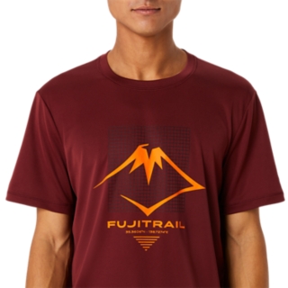 FUJITRAIL LOGO SS TOP ANTIQUE RED/PERFORMANCE BLACK/BRIGHT ORA