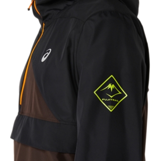 FUJITRAIL ANORAK PERFORMANCE BLACK/DARK AUBURN