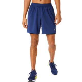 MEN'S ROAD 2-N-1 7IN SHORT | Deep Ocean/Performance Black | Shorts 