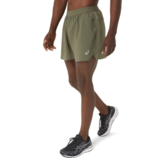 Asics men's 5 distance short sale