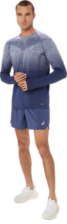 asics road 5 inch short heren