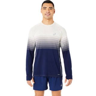 SEAMLESS LS TOP Men Birch Blue Expanse Herren Oberteile mit langen Armeln ASICS DE