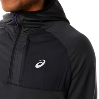 WINTER RUN SLEEVE HOODIE | Performance Black | Hoodies & Sweatshirts | ASICS