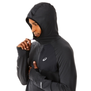 Brújula cómo utilizar léxico MEN'S WINTER RUN LONG SLEEVE HOODIE | Performance Black Heather | Hoodies &  Sweatshirts | ASICS