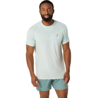 SEAMLESS SS TOP Men Light Celadon Birch Herren Oberteile mit kurzen Armeln ASICS DE