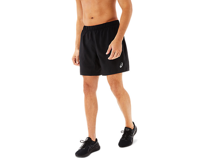 Men's SPORT WOVEN SHORT | Performance Black Shorts | ASICS Outlet