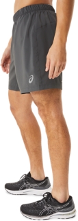 Men's SPORT WOVEN 2-IN-1 SHORT | Dark Grey | Shorts | ASICS Outlet NL