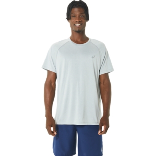 MEN'S SEAMLESS SHORT SLEEVE TOP | Light Sage/Lime Zest | T-Shirts 