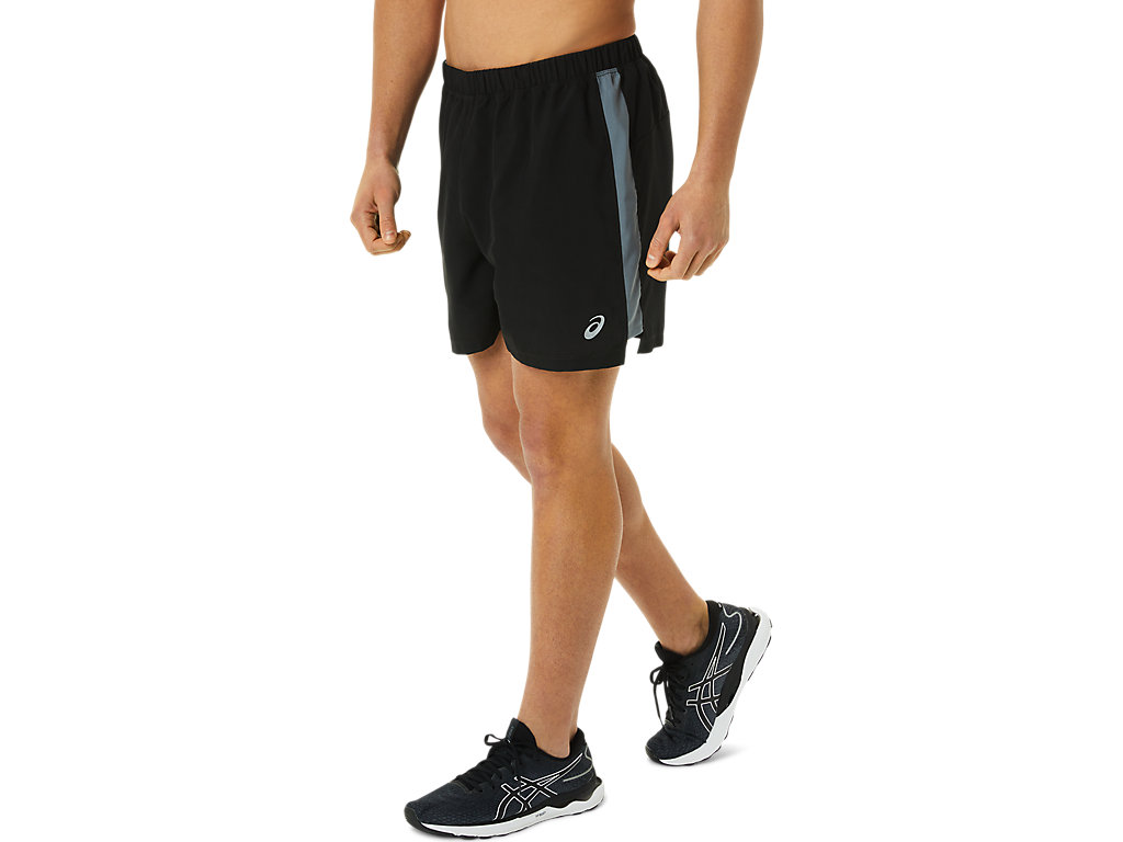 ASICS | SET | MEN\'S READY | SHORT 5IN Performance Black Shorts