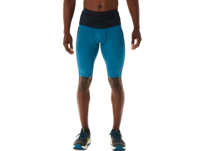 Men's FUJITRAIL SPRINTER Ink Teal/Performance Black Shorts ASICS
