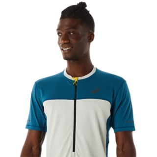 MEN'S FUJITRAIL SHORT SLEEVE TOP | Ink Teal/Light Sage | T-Shirts