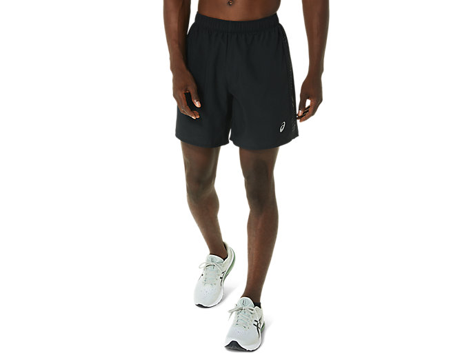 Image 1 of 6 of Men's Performance Black/Carrier Grey ICON SHORT Men's Running & Sports Shorts