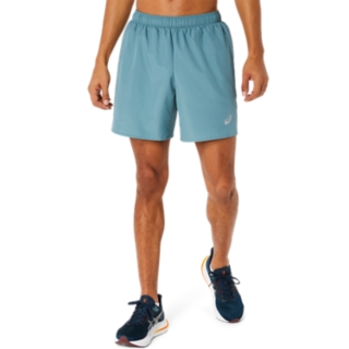 ICON SHORT: FOGGY TEAL/BRILLIANT WHITE