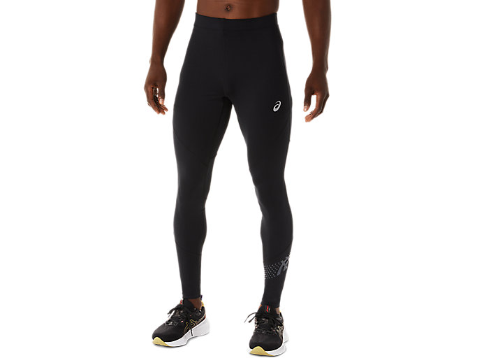 Image 1 of 9 of Men's Performance Black/Carrier Grey ICON TIGHT Men's Tights & Leggings