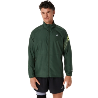 Men\'s ICON LONG SLEEVED Haze/Brilliant ZIP Teal/Ocean | Foggy Australia White | ASICS Sleeved | Tops Long 1/2