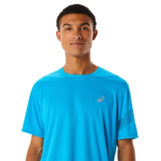 Asics t cheap shirt junior bleu