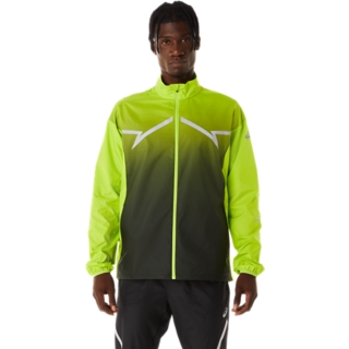 Men s LITE SHOW JACKET Lime Zest Performance Black Jackets