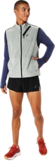 asics Gilet Homme - Metarun Packable - light sage - BIKE24