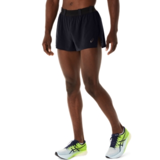 MEN\'S METARUN SPLIT SHORT | | Black Shorts Performance ASICS 